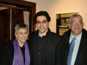 Avner Dorman, mit Herrn und Frau Zeev Dorman