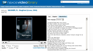 Naxos Video Library Player